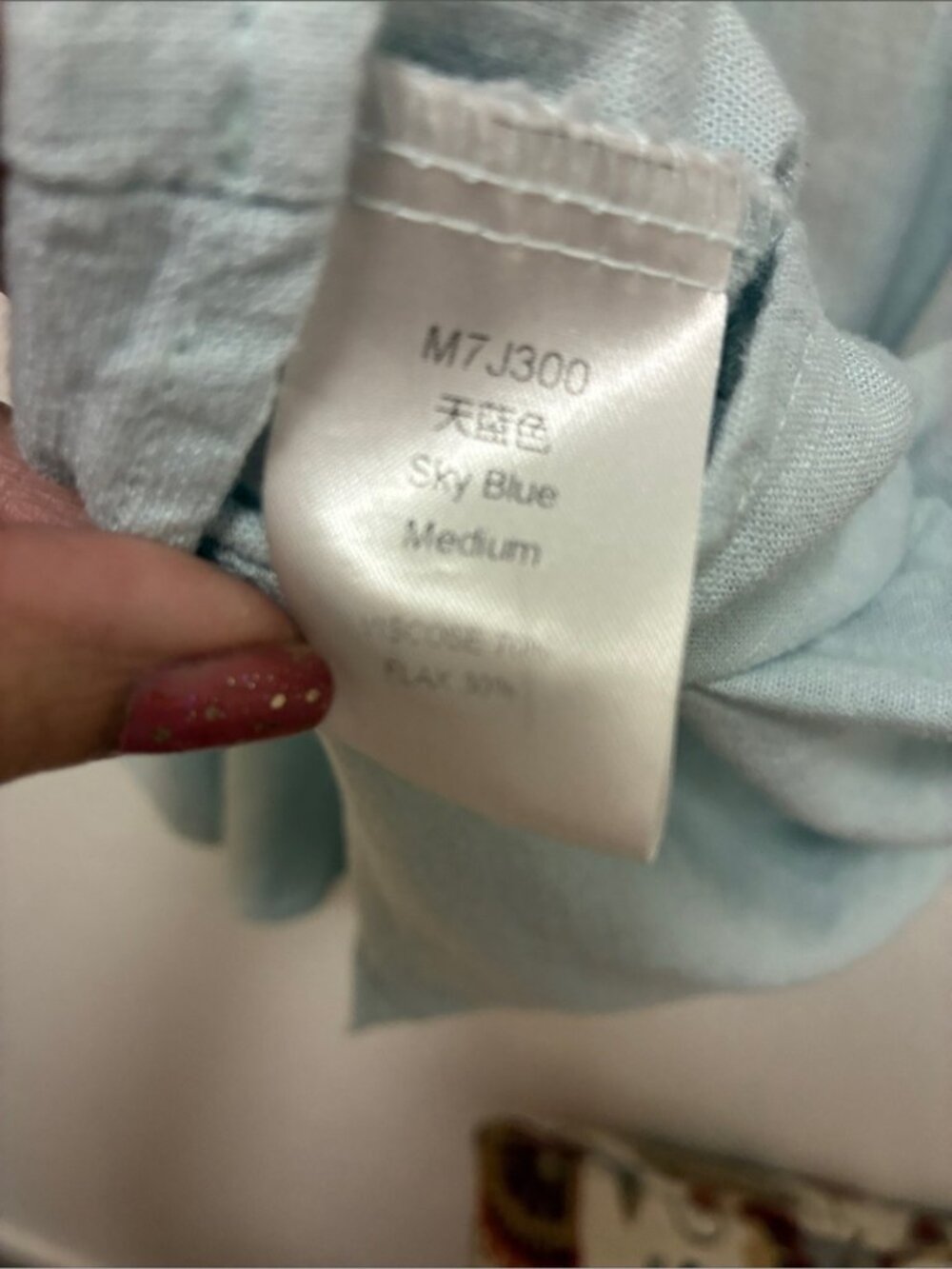 Flax Mini blue dress - Picture 6 of 8